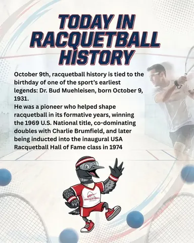 To read more about "Dr. Bud" visit. https://blog.proracquetballstats.com/inde...